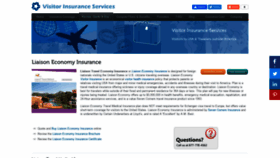 What Liaisoninternationalinsurance.net website looked like in 2020 (3 years ago)