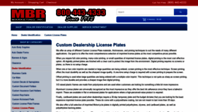 What Licenseplatedirect.com website looked like in 2020 (3 years ago)