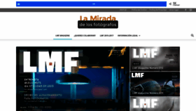 What Lamiradadelosfotografos.com website looked like in 2020 (3 years ago)