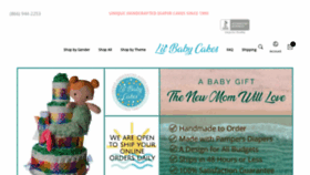What Lilbabycakes.com website looked like in 2020 (3 years ago)