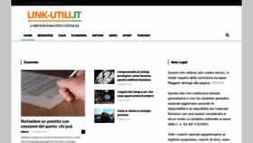 What Link-utili.it website looked like in 2020 (3 years ago)