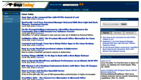 What Linuxpr.com website looked like in 2020 (3 years ago)