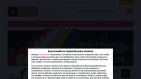 What Lacasadelosdisfraces.es website looked like in 2020 (3 years ago)