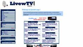 What Livewtv.com website looked like in 2020 (3 years ago)