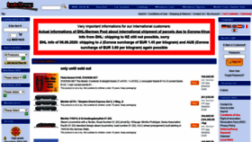 What Lokshop.de website looked like in 2020 (5 years ago)