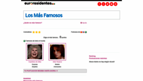 What Los-mas-famosos.com website looked like in 2020 (3 years ago)