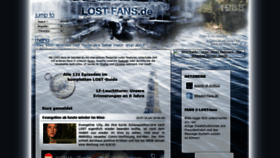 What Lost-fans.de website looked like in 2020 (3 years ago)
