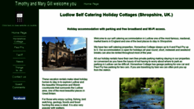 What Ludlow-selfcatering.co.uk website looked like in 2020 (3 years ago)