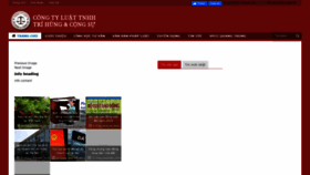 What Luattrihung.com website looked like in 2020 (3 years ago)