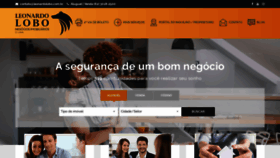 What Leonardolobo.com.br website looked like in 2020 (3 years ago)