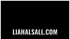 What Liahalsall.com website looked like in 2020 (3 years ago)