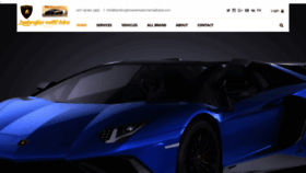 What Lamborghiniaventadorrentaldubai.com website looked like in 2020 (3 years ago)