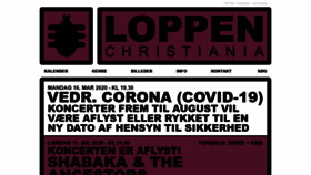 What Loppen.dk website looked like in 2020 (3 years ago)