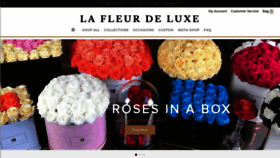 What Lafleurdeluxe.com website looked like in 2020 (3 years ago)