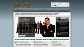 What Lyquidity.com website looked like in 2020 (3 years ago)