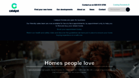 What Leavalleyhomes.co.uk website looked like in 2020 (3 years ago)