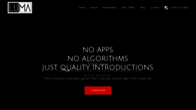 What Luxury-match.com website looked like in 2020 (5 years ago)