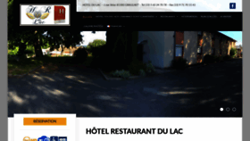 What Lhoteldulac.fr website looked like in 2020 (3 years ago)