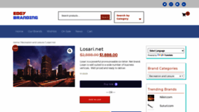 What Losari.net website looked like in 2020 (3 years ago)