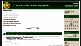What Learning.upnyk.ac.id website looked like in 2020 (3 years ago)