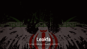 What Leakfa.com website looked like in 2020 (3 years ago)