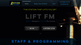 What Lift985.com website looked like in 2020 (3 years ago)