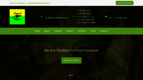 What Leopardmovers.co.za website looked like in 2020 (3 years ago)