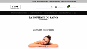 What Laboutiquedusauna.com website looked like in 2020 (3 years ago)
