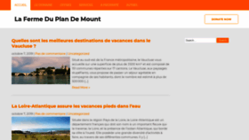 What Lafermeduplandemount.fr website looked like in 2020 (3 years ago)