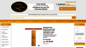 What Lojacabeloecia.com.br website looked like in 2020 (3 years ago)