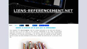 What Liens-referencement.net website looked like in 2020 (3 years ago)