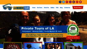 What Lainsidertours.com website looked like in 2020 (3 years ago)