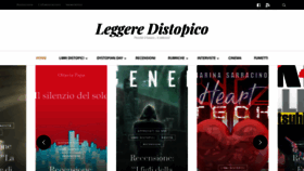 What Leggeredistopico.com website looked like in 2020 (3 years ago)