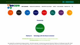 What Leecaresolutions.com.au website looked like in 2020 (3 years ago)