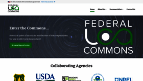 What Lcacommons.gov website looked like in 2020 (3 years ago)