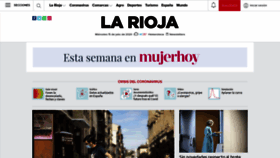 What Larioja.com website looked like in 2020 (3 years ago)