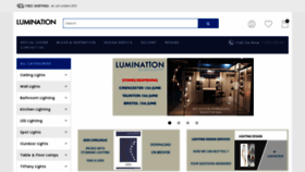 What Lumination.co.uk website looked like in 2020 (3 years ago)