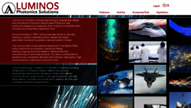 What Luminos.com website looked like in 2020 (3 years ago)