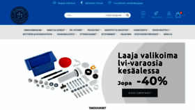 What Lvi-kauppa.fi website looked like in 2020 (3 years ago)