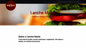What Lanchemaniasumare.com.br website looked like in 2020 (3 years ago)