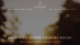 What Leipzig.co.za website looked like in 2020 (3 years ago)