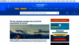 What Leparticulier.fr website looked like in 2020 (3 years ago)