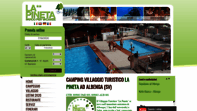 What Lapinetavacanze.it website looked like in 2020 (3 years ago)