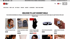 What Lastmomentdeals.com website looked like in 2020 (3 years ago)
