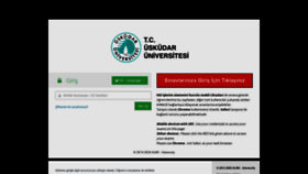 What Lms.uskudar.edu.tr website looked like in 2020 (3 years ago)