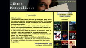 What Librosmaravillosos.com website looked like in 2020 (3 years ago)
