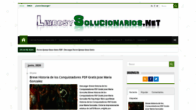 What Librosysolucionarios.net website looked like in 2020 (3 years ago)