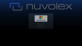 What Live.nuvolex.com website looked like in 2020 (3 years ago)