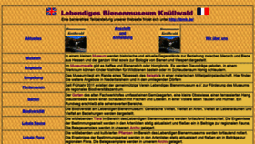 What Lebendiges-bienenmuseum.de website looked like in 2020 (3 years ago)