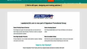 What Lapelpinsusa.com website looked like in 2020 (3 years ago)